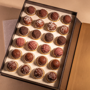 Dark Cocoa Truffles Assortment